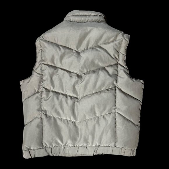 Vintage Woolrich Womens Medium Down Quilted Puffer Vest Jacket Coat USA 1970s - Picture 3 of 10